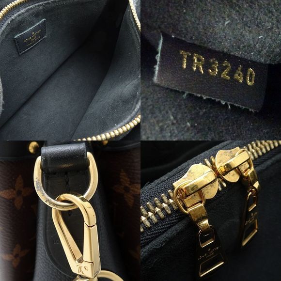 LOUIS VUITTON Monogram Soufflot 2Way Bag Brown Noir - Picture 8 of 10